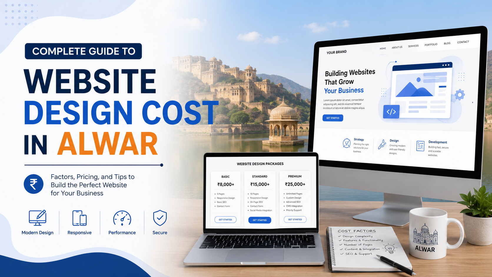 Complete Guide to Website Design Cost in Alwar