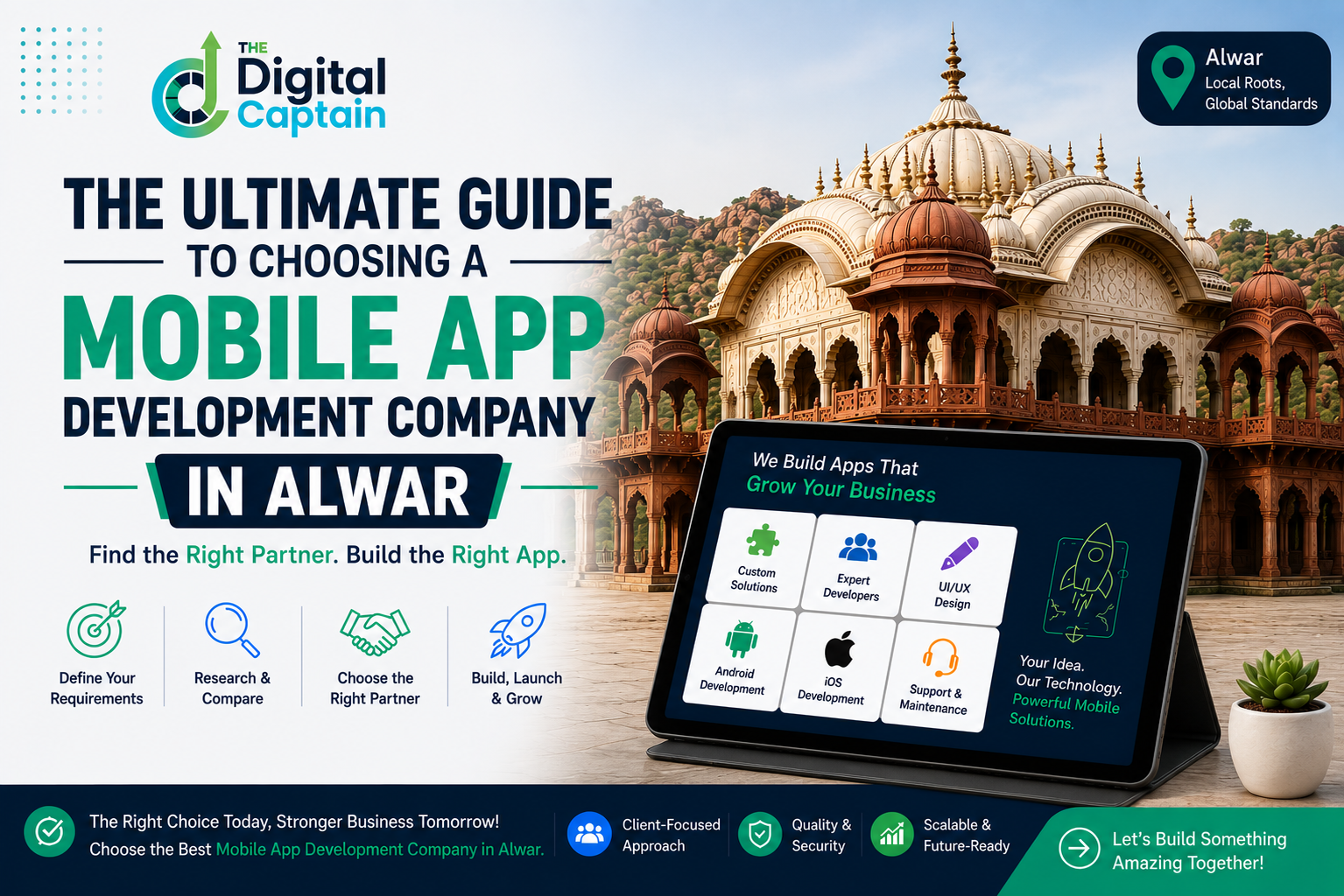 The Ultimate Guide to Choosing a Mobile App Development Company in Alwar